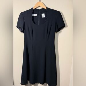 Liz Claiborne Classic basic Black A line Dress size 4